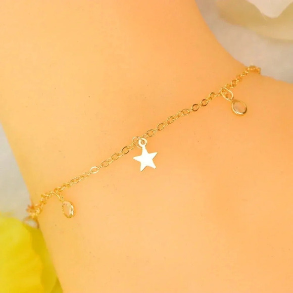 Minimalist Anklet, Sleek & Modern Design, Women’s Fashion, YC110307-A - Picture 1 of 11